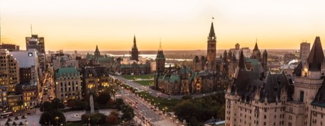 Ottawa, Canada, skyline.